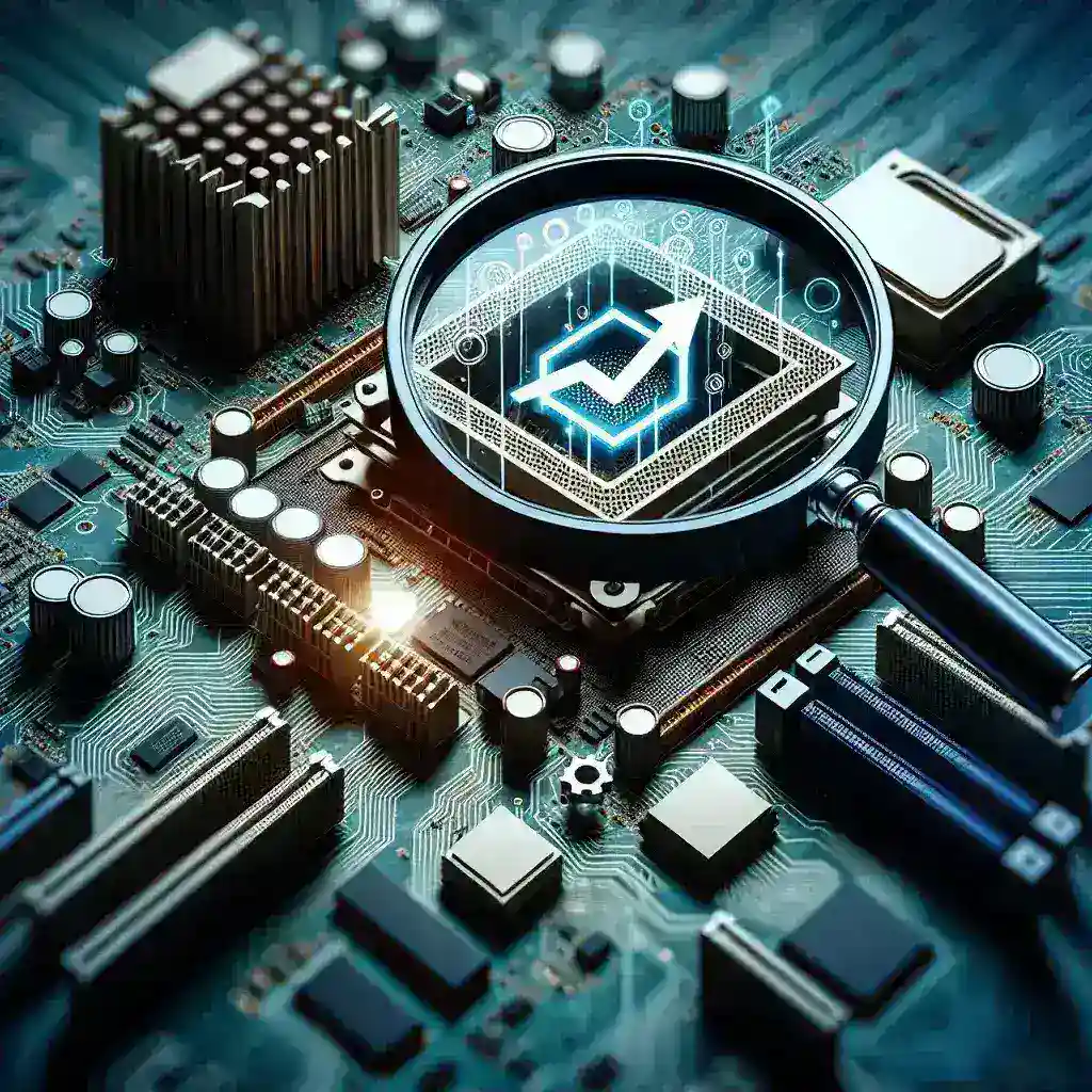 "Configurações avançadas do BIOS para otimização de desempenho de computadores, ilustrando opções de ajuste de frequência e voltagem em uma interface de BIOS."