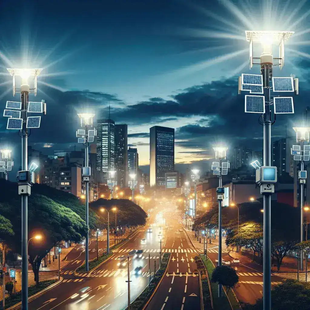 Prefeitura de Curitiba investe em postes de iluminação inteligentes com energia solar