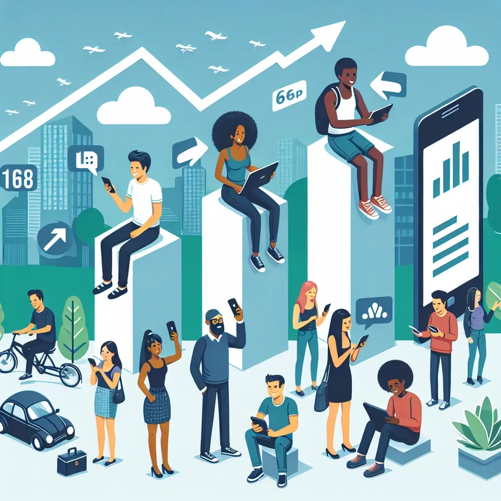 Estudo mostra aumento no consumo de internet móvel no Brasil